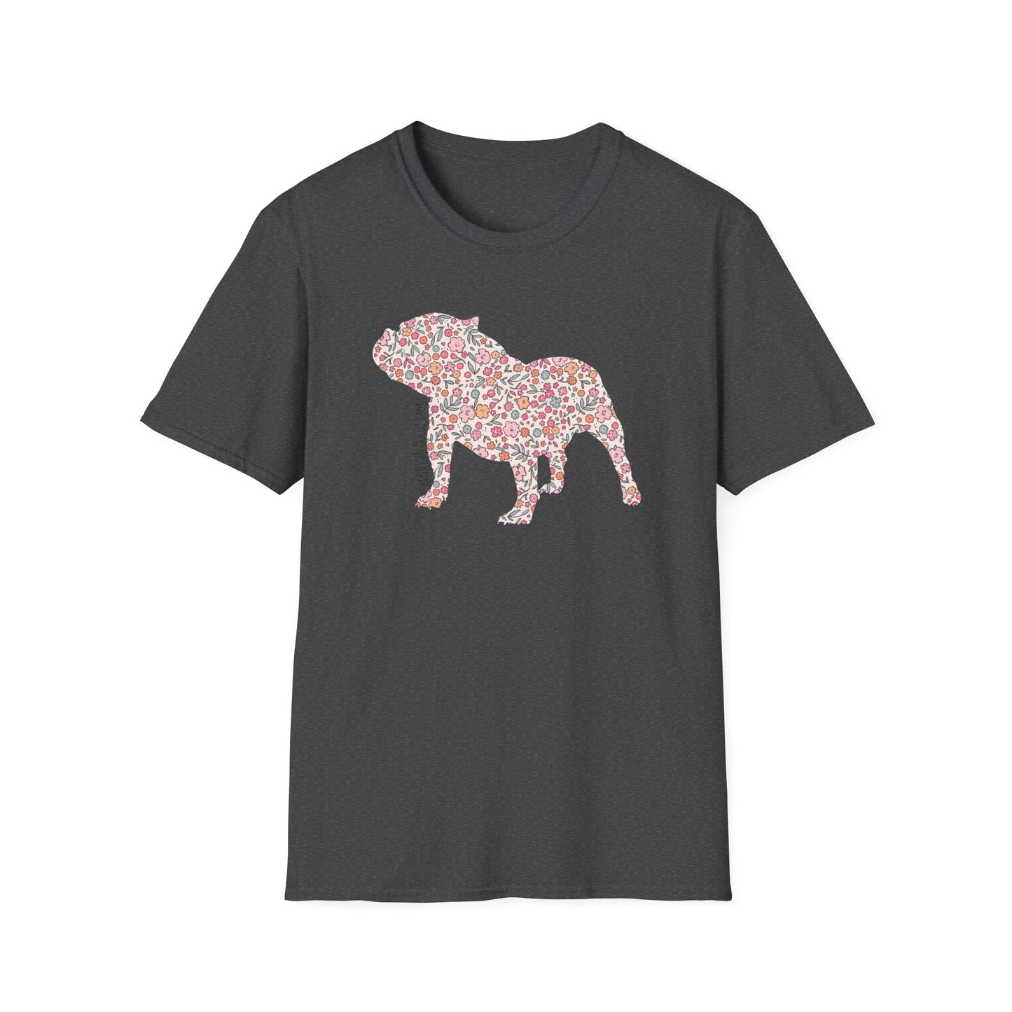 Floral American Bully Mom Tee