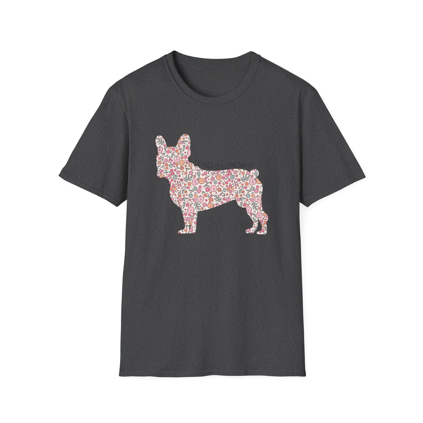 Floral Frenchie Mom Tee