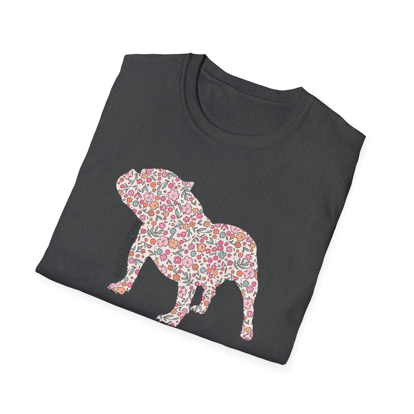 Floral American Bully Mom Tee