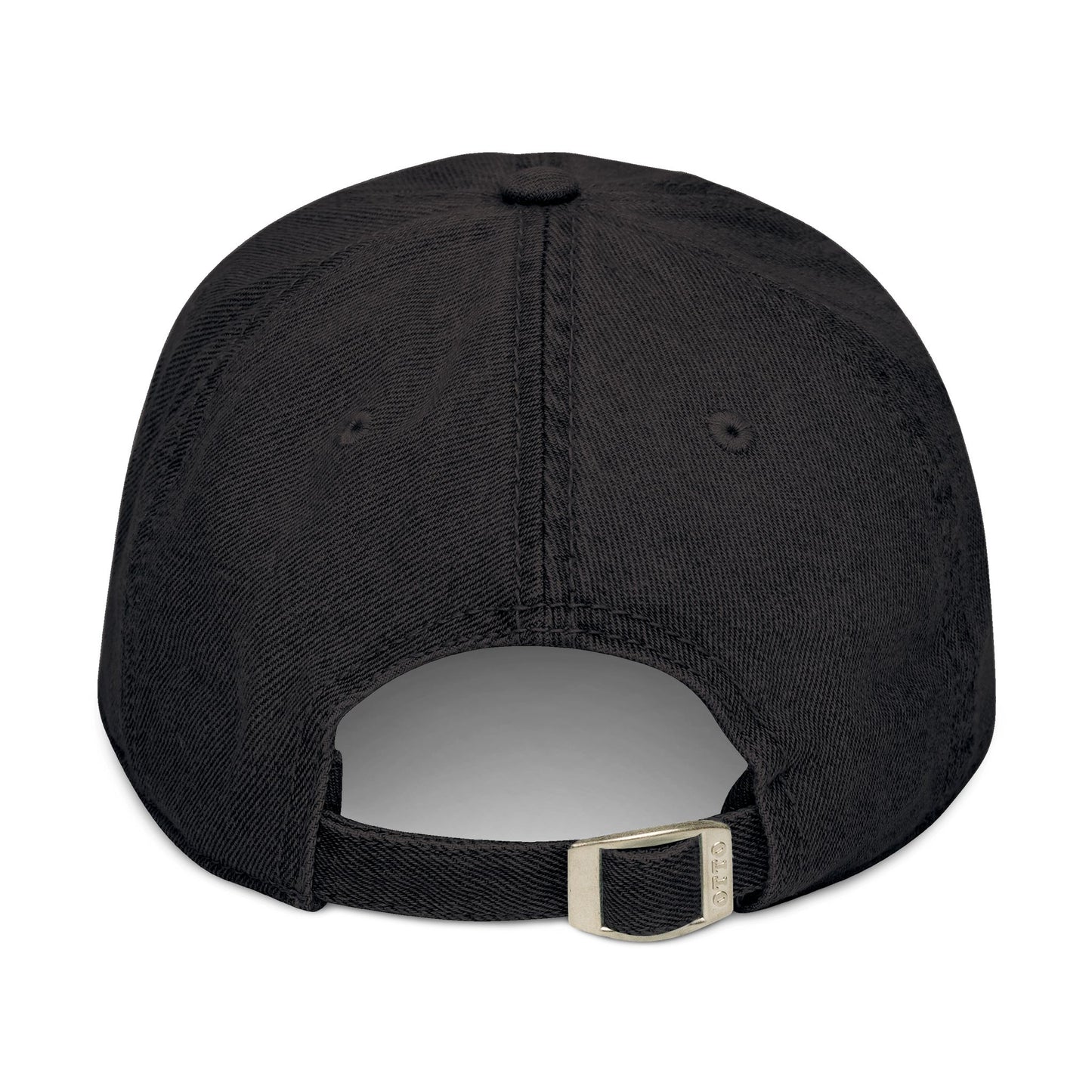 Frenchie Mom Denim Embroidered Cap