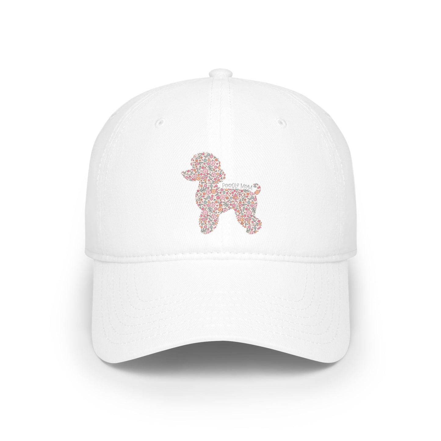 Floral Poodle Mom - Classic Cap