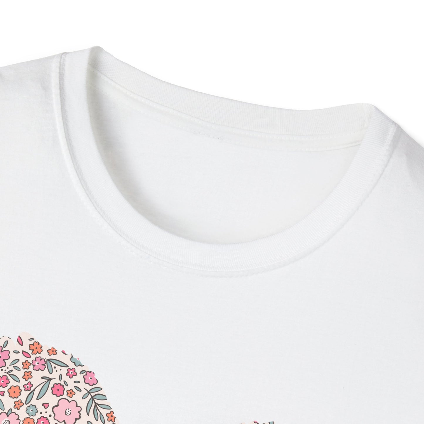 Floral Dog Graphic T-Shirt, Cute Pet Lover Tee, Gift for Dog Owners, Spring Fashion, Animal Lover Shirt, Everyday Casual Wear