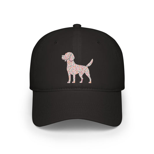 Floral Beagle Hound Mom - Classic Cap