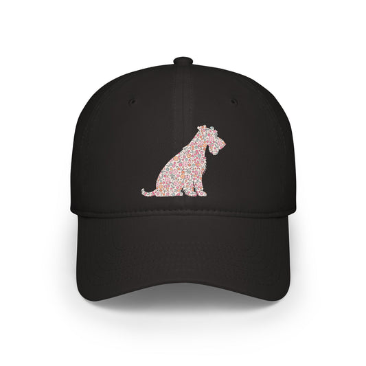 Floral Airedale Mom - Classic Cap