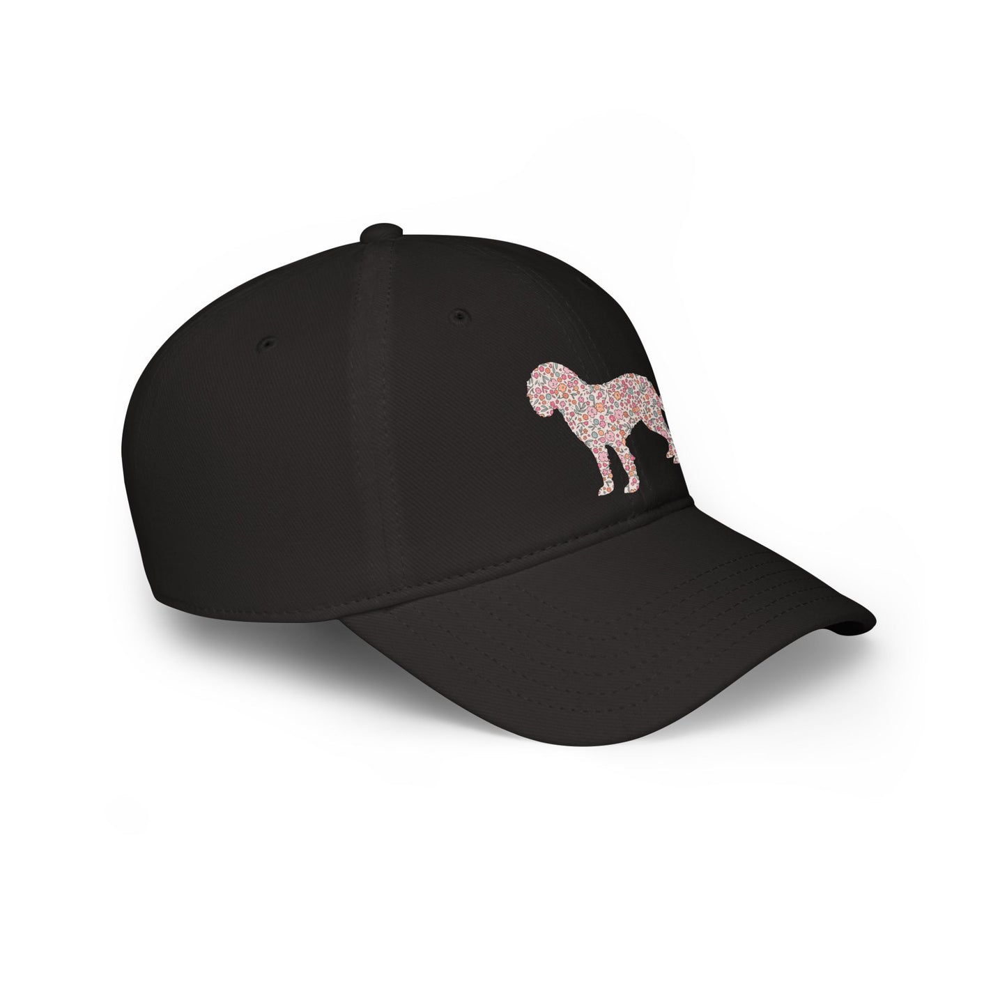 Playful Pet-themed Low Profile Baseball Cap, Dog Lover Gift, Casual Hat for Summer, Stylish Outdoors, Adjustable Cap