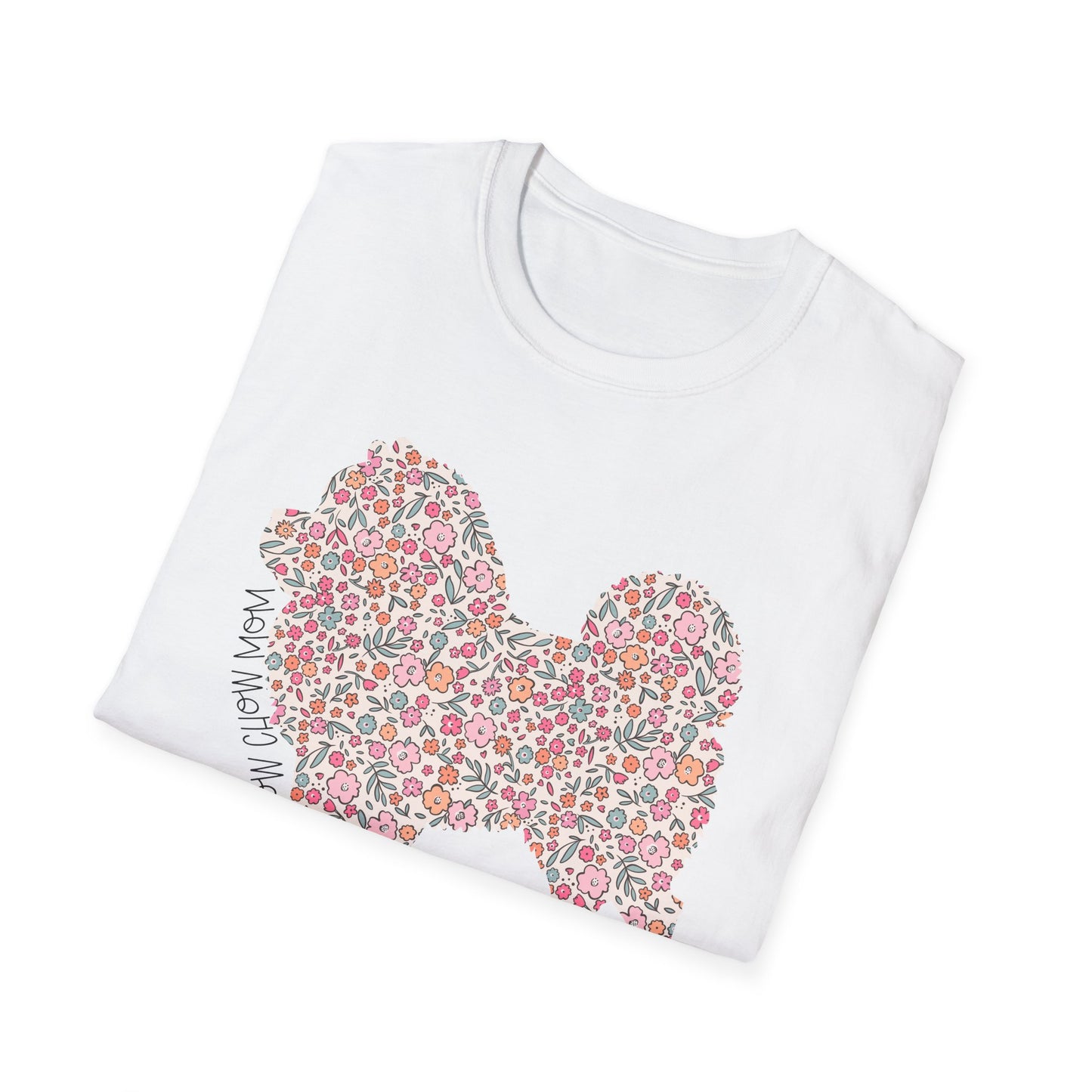 Floral Dog Graphic T-Shirt, Cute Pet Lover Tee, Gift for Dog Owners, Spring Fashion, Animal Lover Shirt, Everyday Casual Wear