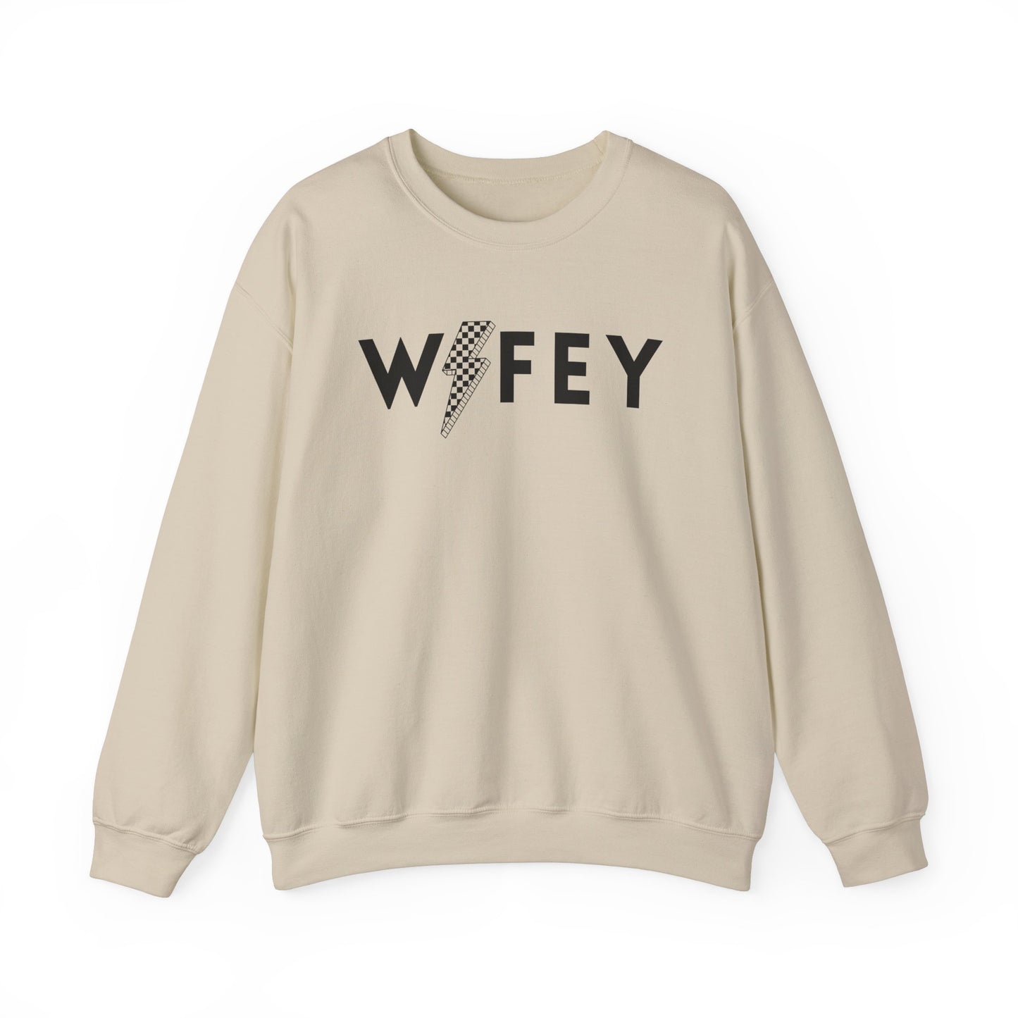 hazel & heart: Wifey Lightning Crewneck