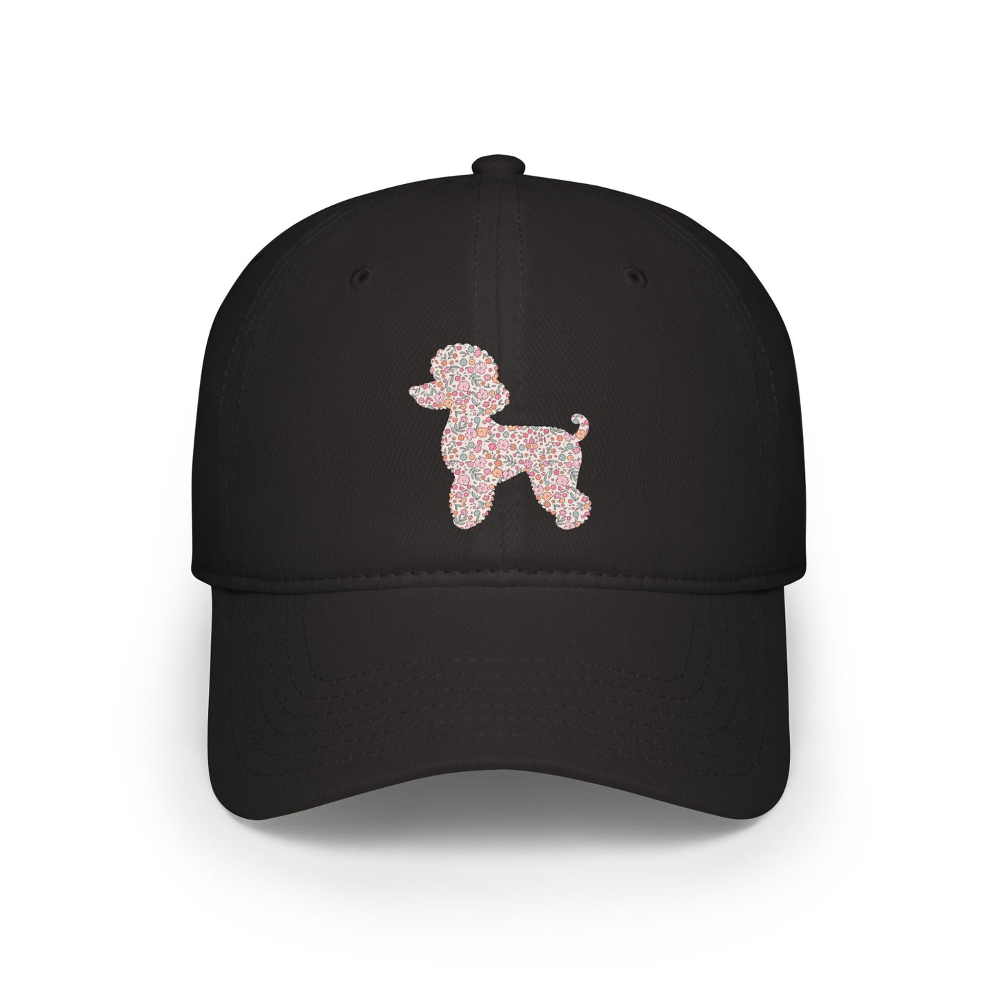 Floral Poodle Mom - Classic Cap