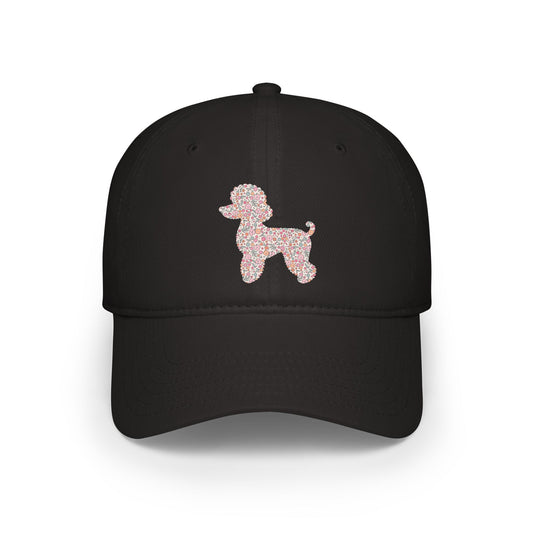 Floral Poodle Mom - Classic Cap