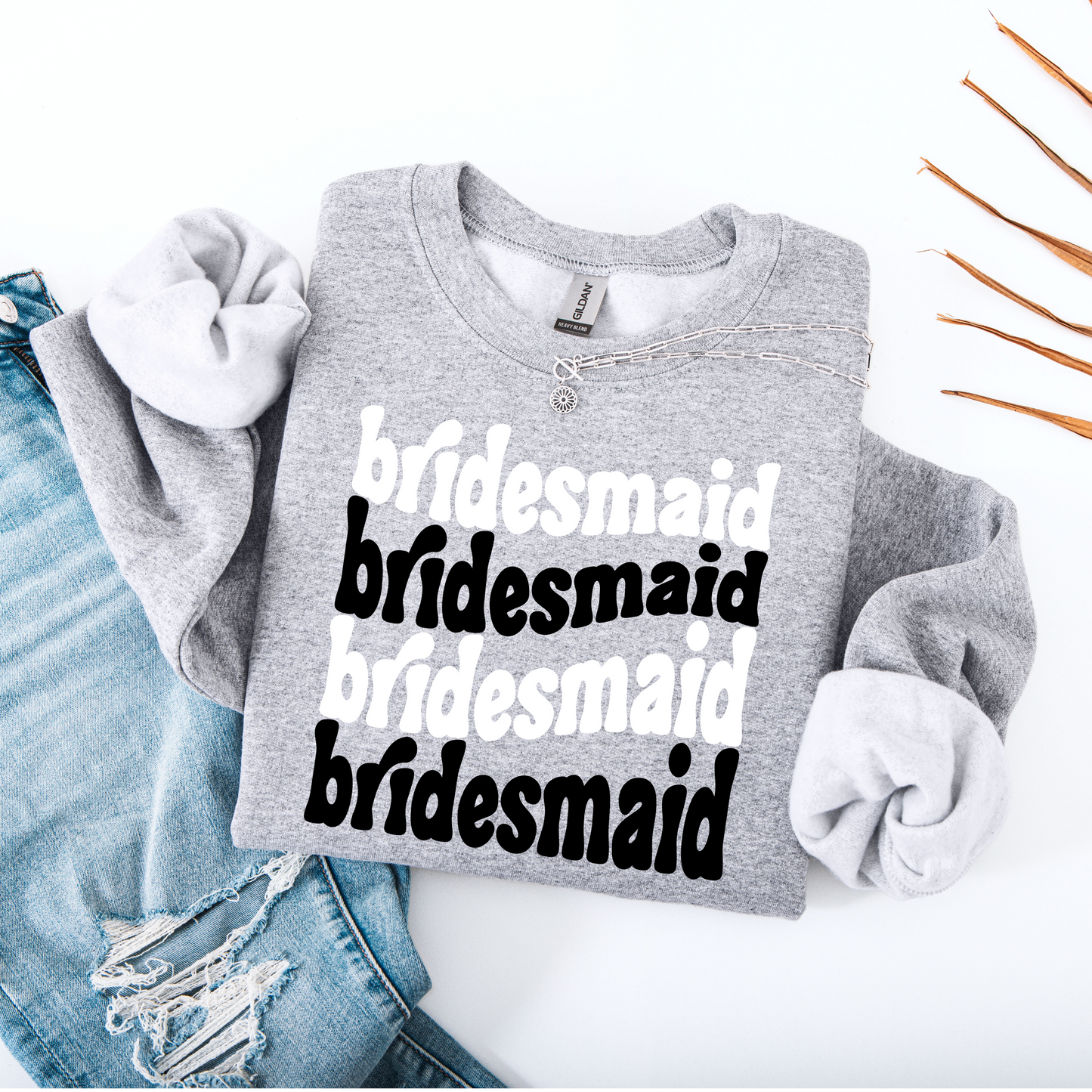 hazel & heart: Bridesmaid Babes Crewneck