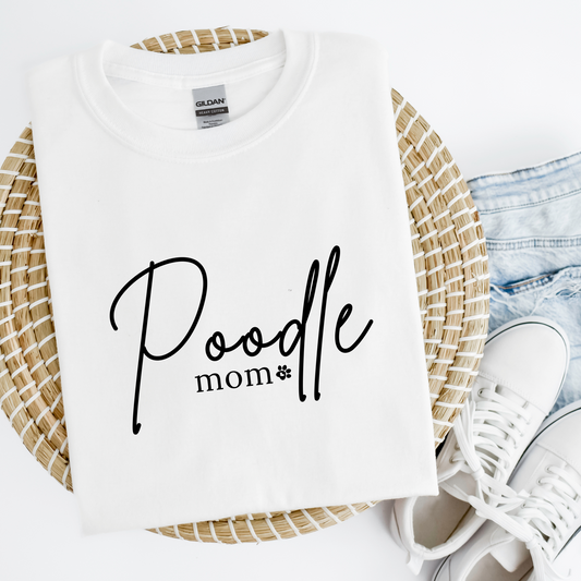 Poodle Mom Love Tee